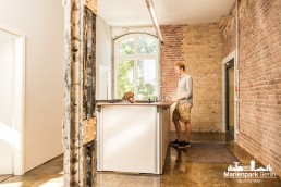 Immobilienprojekt Marienpark Berlin: Innenaufnahme eines Büros